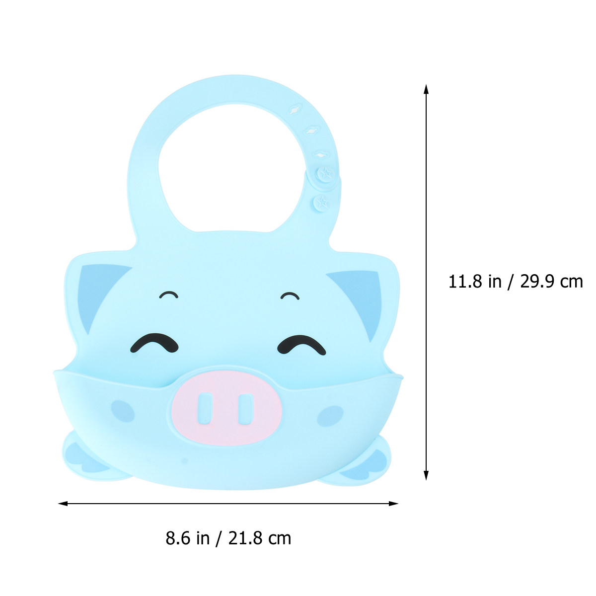 1 buah Celemek Anti Air Berbah - Waterproof Baby Bibs Silicone ulasan dan harga
